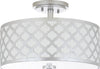 Safavieh Kora FLU4000B Silver Lamp Main Off