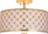 Safavieh Hutch FLU4002A Gold Lamp Main On
