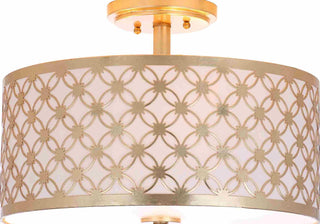 Safavieh Hutch FLU4002A Gold Lamp Main On