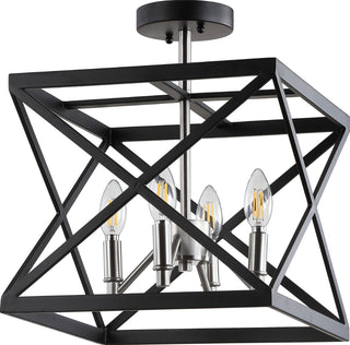 Safavieh Matias FLU4029A Black Lamp Main Off