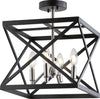 Safavieh Matias FLU4029A Black Lamp Main On