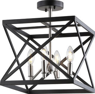 Safavieh Matias FLU4029A Black Lamp Main On