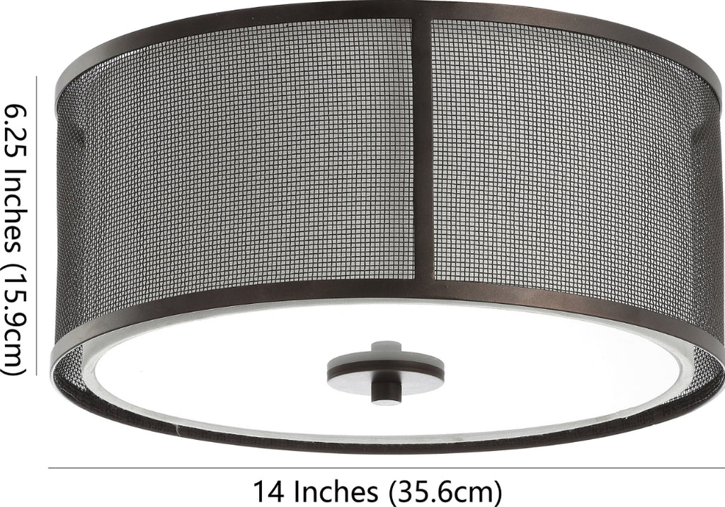 Safavieh Layne FLU4035A Brass Lamp main image