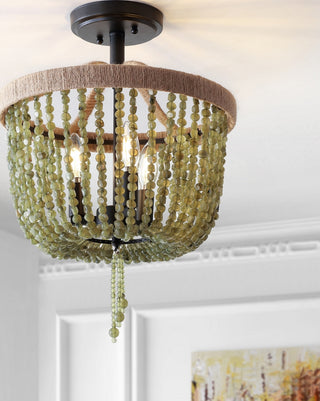 Safavieh Davin FLU4040A Black Lamp Room Scene On Feature