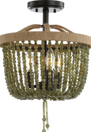 Safavieh Davin FLU4040A Black Lamp Main On