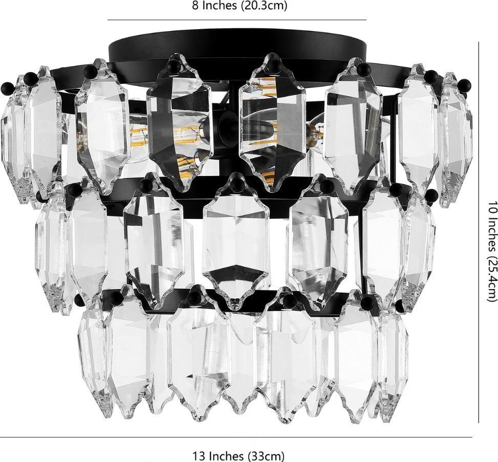 Safavieh Gorson FLU4045A Black Lamp main image