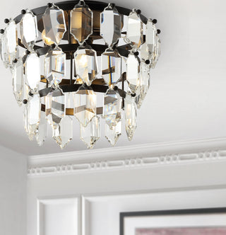 Safavieh Gorson FLU4045A Black Lamp Room Scene On Feature