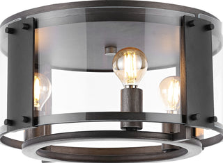 Safavieh Olen FLU4046A Chrome / Black Lamp main image