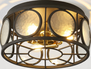 Safavieh Ander FLU4047A Black Lamp Room Scene On Feature