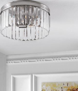 Safavieh Ruslen FLU4050A Nickle Lamp Room Scene Off Feature