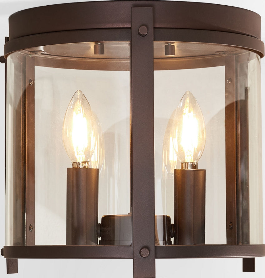 Safavieh Binsor FLU4054A Bronze / Clear Lamp main image