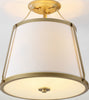 Safavieh Lanis FLU4056A White / Gold Lamp Room Scene On Feature
