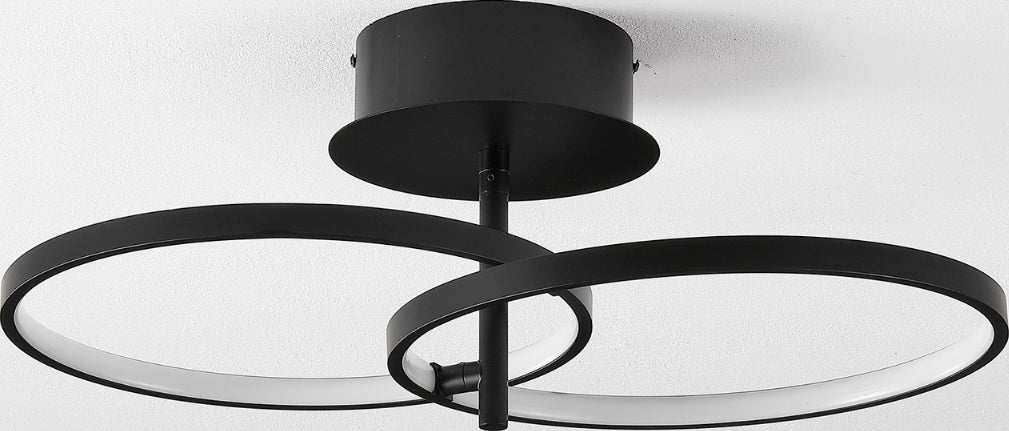 Safavieh Reyah FLU4061A Matte Black Lamp main image