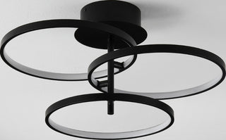 Safavieh Saretta FLU4062A Matte Black Lamp main image