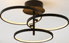 Safavieh Saretta FLU4062A Matte Black Lamp Room Scene On Feature