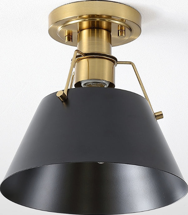 Safavieh Mazelle FLU4065A Black / Brass Lamp main image