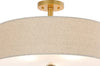 Safavieh Jolana FLU4069A Oatmeal / Gold Lamp Main On