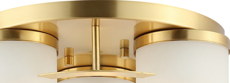 Safavieh Jeffra FLU4070B Brass Lamp main image