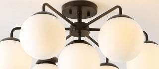 Safavieh Camdyn FLU4078B Black Lamp Room Scene On Feature