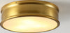 Safavieh Adria FLU4080A Brass Lamp Room Scene On Feature