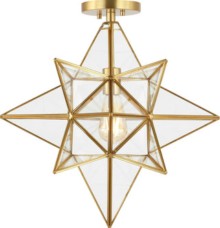 Safavieh Abrielle FLU4081B Brass Lamp main image