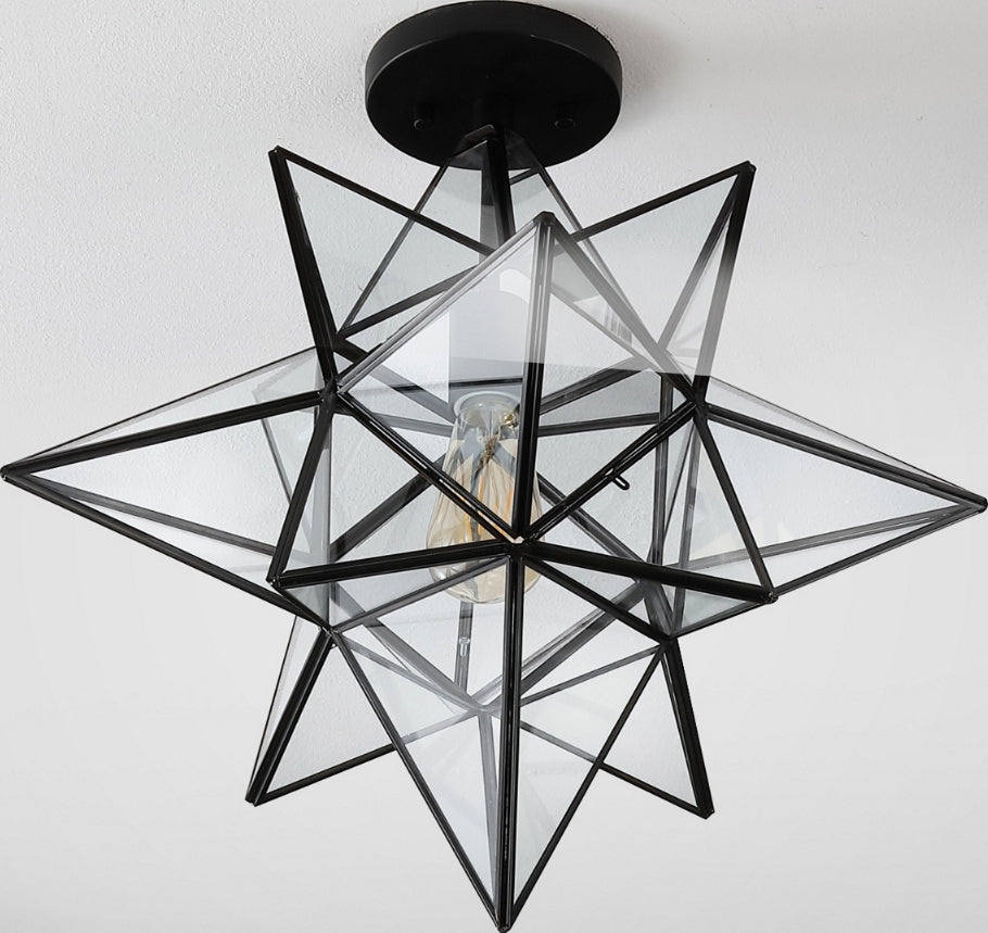 Safavieh Abrielle FLU4081C Black Lamp main image