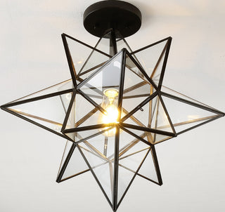 Safavieh Abrielle FLU4081C Black Lamp Room Scene On Feature