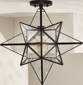 Safavieh Abrielle FLU4081C Black Lamp Room Scene Off Feature