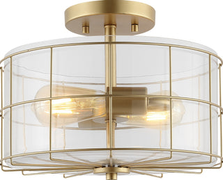 Safavieh Hannes FLU4087B Brass Lamp main image