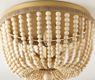Safavieh Alodia FLU4098A Brass / Natural Lamp Room Scene Off Feature