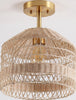 Safavieh Noyuna FLU4107A Light Natural / Gold Lamp Room Scene Off Feature