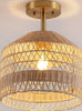 Safavieh Noyuna FLU4107A Light Natural / Gold Lamp Room Scene On Feature