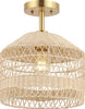 Safavieh Noyuna FLU4107A Light Natural / Gold Lamp main image