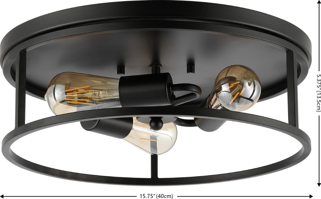 Safavieh Broux FLU4108A Black Lamp main image