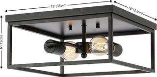 Safavieh Dunne FLU4109A Black Lamp main image