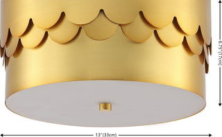 Safavieh Jimena FLU4113A Brass Lamp main image