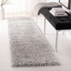 Safavieh Fontana Shag FNT800 Grey Area Rug Room Scene Feature