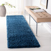 Safavieh Fontana Shag FNT800 Blue Area Rug Room Scene Feature
