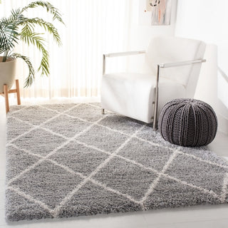 Safavieh Fontana Shag FNT815 Grey / Cream Area Rug