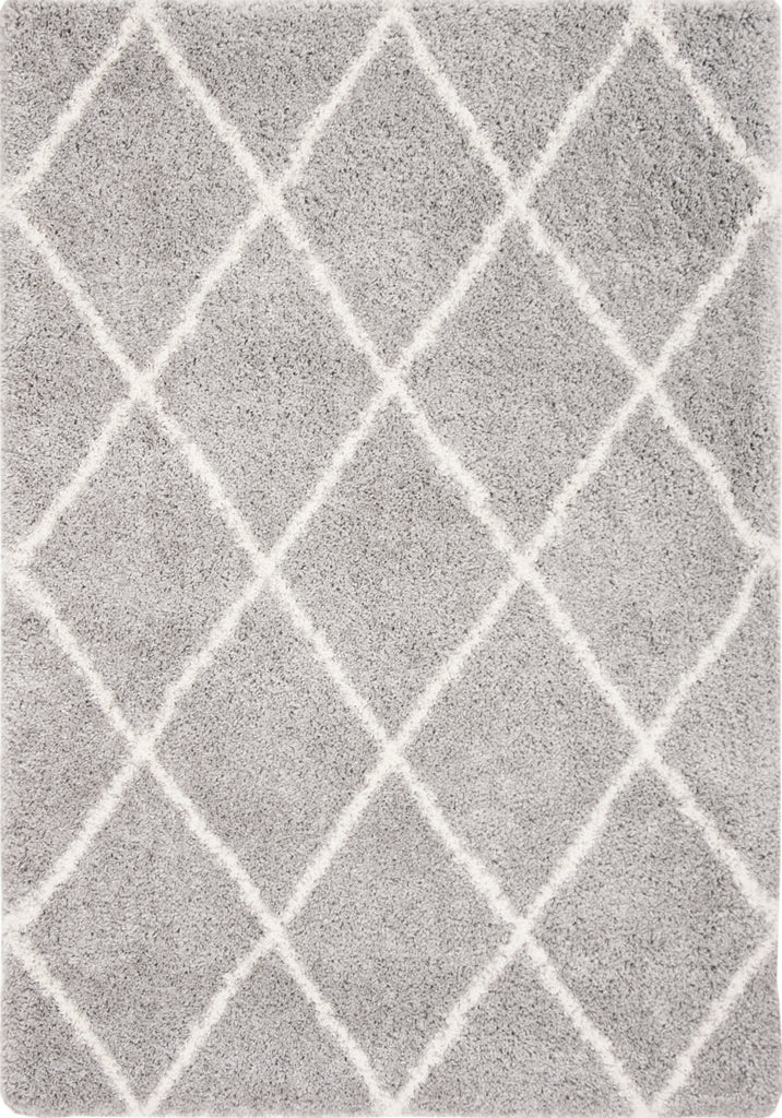 Safavieh Fontana Shag FNT815 Grey / Cream Area Rug