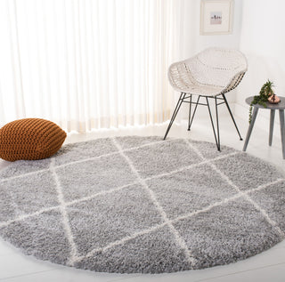 Safavieh Fontana Shag FNT815 Grey / Cream Area Rug