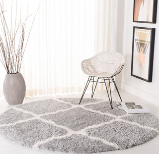 Safavieh Fontana Shag FNT821 Grey / Cream Area Rug