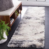 Safavieh Fontana Shag FNT831 Ivory / Grey Area Rug Room Scene Feature