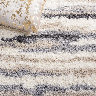 Safavieh Fontana Shag FNT833 Ivory / Grey Area Rug