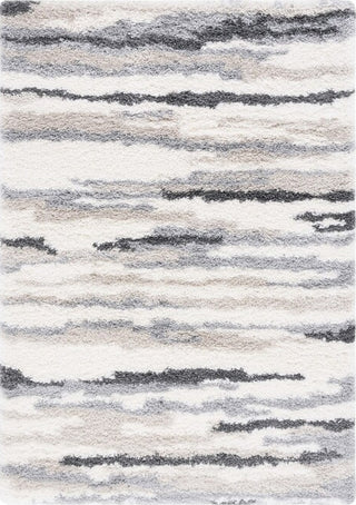 Safavieh Fontana Shag FNT833 Ivory / Grey Area Rug