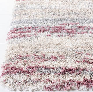 Safavieh Fontana Shag FNT842 Ivory / Pink Area Rug