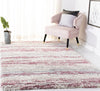 Safavieh Fontana Shag FNT842 Ivory / Pink Area Rug