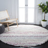 Safavieh Fontana Shag FNT842 Ivory / Pink Area Rug