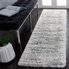 Safavieh Fontana Shag FNT850 Ivory / Grey Area Rug Room Scene Feature