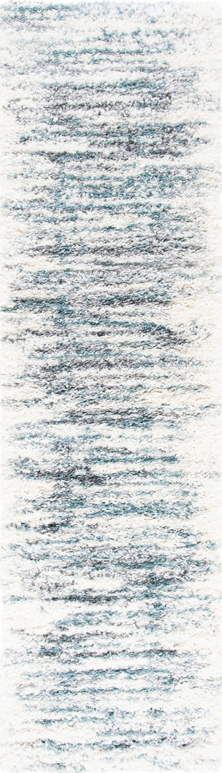 Safavieh Fontana Shag FNT850 Ivory / Teal Area Rug